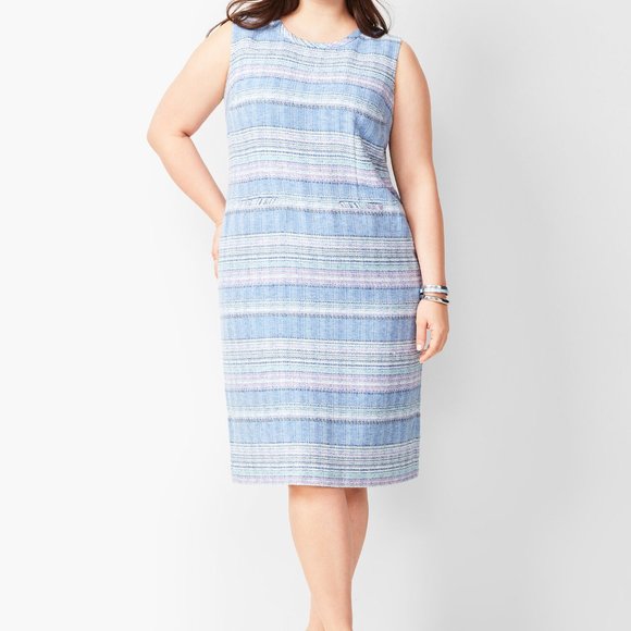 NWOT Talbots Tweed Shift Dress - Picture 2 of 12